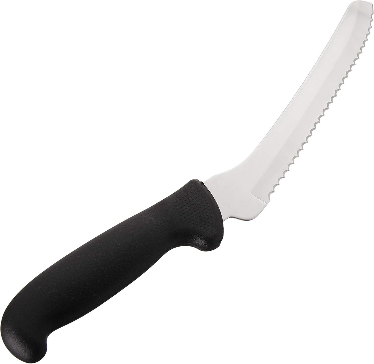 M18135BK Serrated Bread Knife, 8 Inch, Black