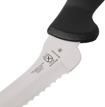 M18135BK Serrated Bread Knife, 8 Inch, Black