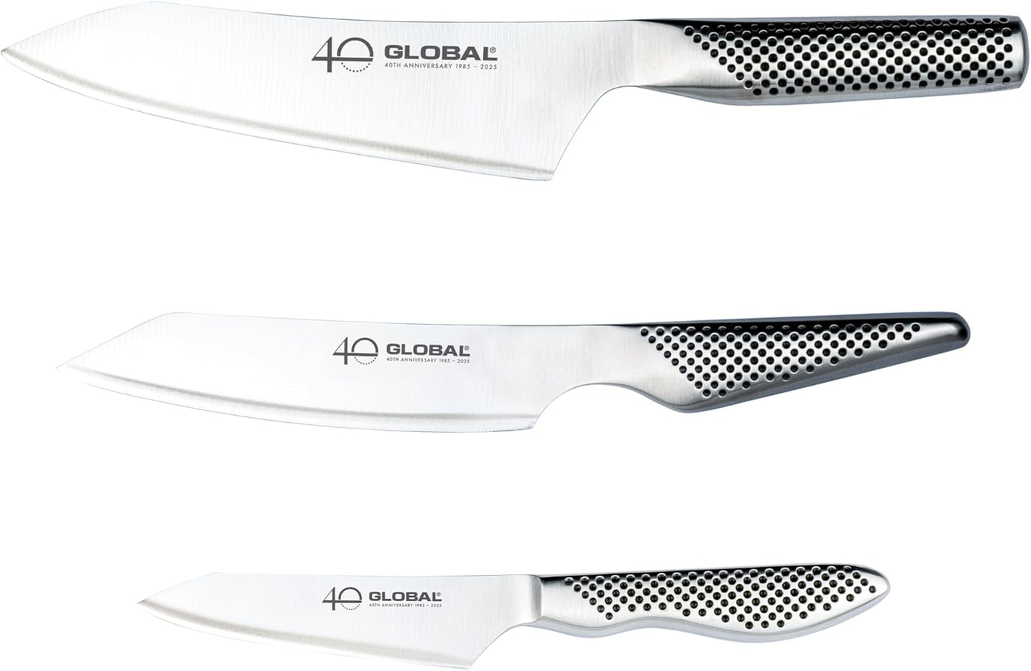 Global 40th Anniversary 3 Piece Knife Set