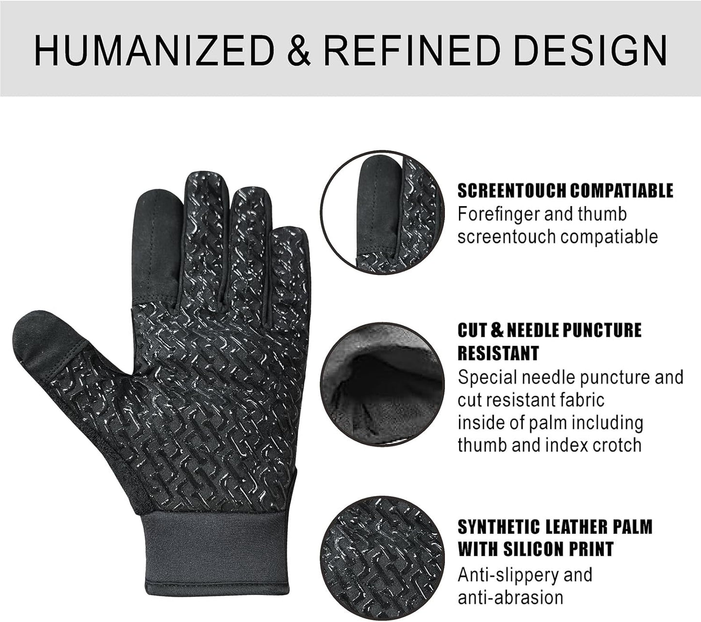 Needle Puncture & Thorn Proof Gloves | Level 3 Needlestick Resistant, A9 Cut Resistant Gloves