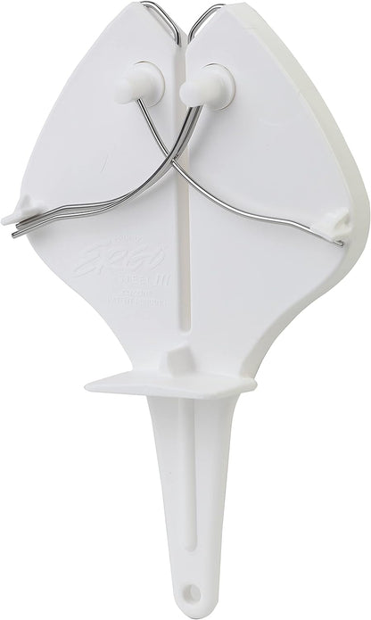 ERGO STEEL 3 Knife Edge Maintenance Sharpening Tool-White