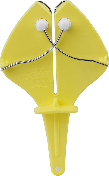 ERGO STEEL 3 Knife Edge Maintenance Sharpening Tool-White