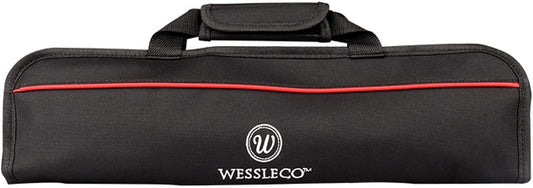 Chef Knife Bag(5 Slots), Knife Case Nylon Kitchen Storage Knife Carrying Pouch Red | Five Knife Slots, Durable Nylon, Portable Storage, Ideal for Chefs Culinary School and Travel
