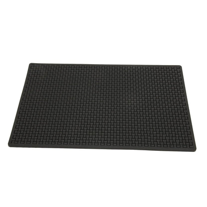 Non Slip Barber Mat Flexible Silicone Waterproof Mat Haircut Tool Organizer Pad for Clipper Brush Scissors