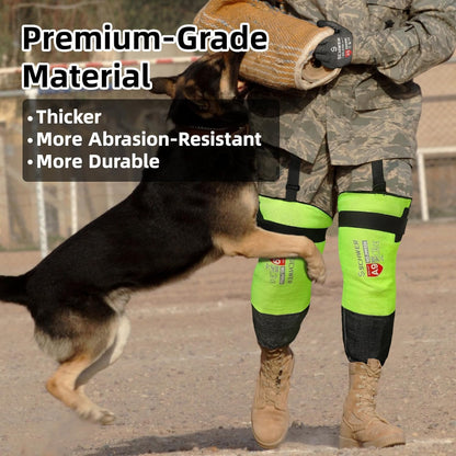 A9 Cut Resistant Leg Sleeves, Triple Secure Fit, 21 Inch, S926 | Doubles as Oversized Arm Guard, Extreme Durability, Longer Coverage, Hi-vis Color, Industrial Safety, Trimming, Farmers Defen