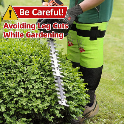 A9 Cut Resistant Leg Sleeves, Triple Secure Fit, 21 Inch, S926 | Doubles as Oversized Arm Guard, Extreme Durability, Longer Coverage, Hi-vis Color, Industrial Safety, Trimming, Farmers Defen