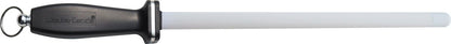 Impact Resistant Black Ceramic Finish Knife Sharpener Rod, Knife Honing Rod, knife sharpeners for kitchen knives L 11″ D 0.6”