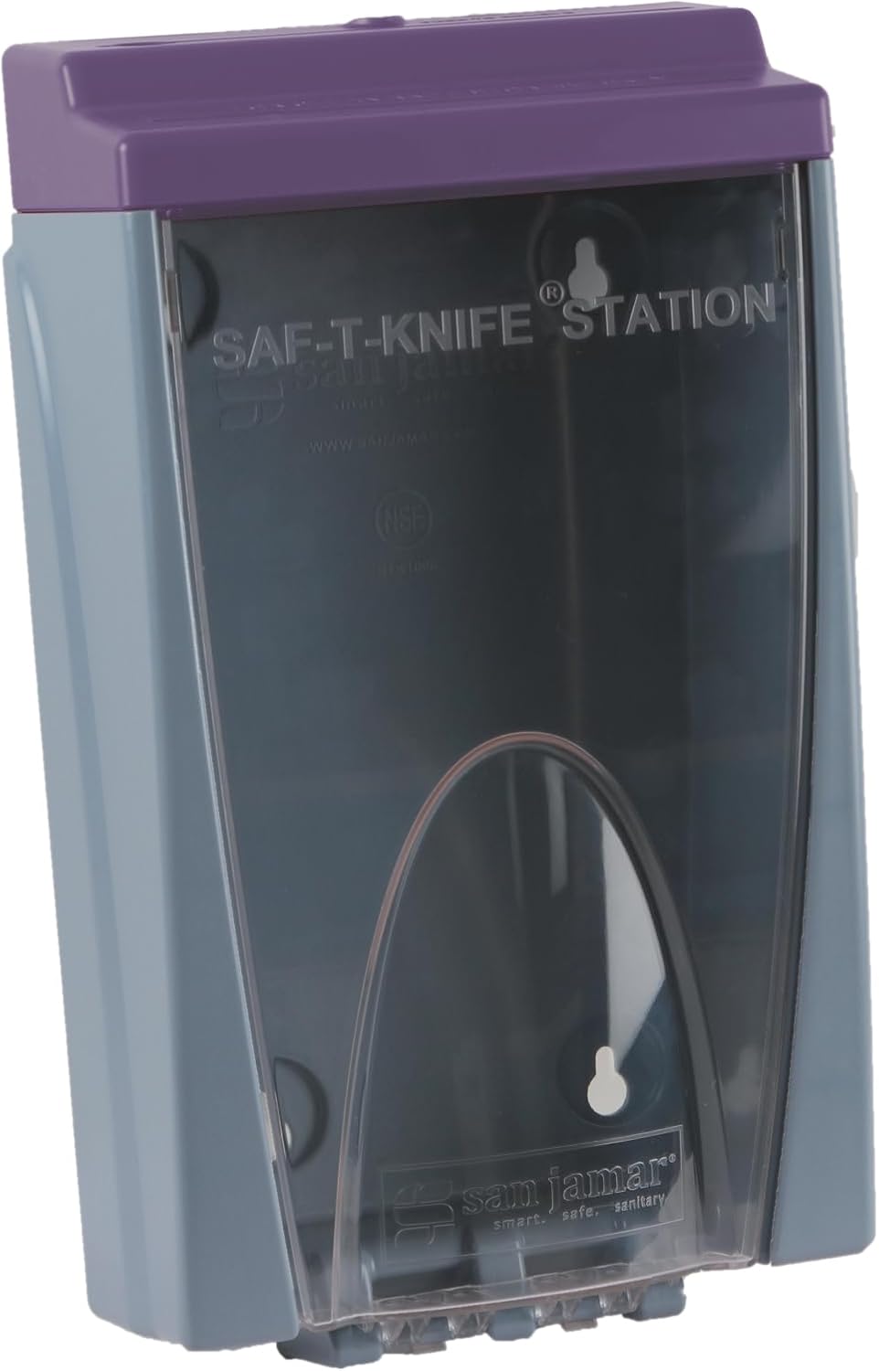 Knife Station,4 in Depth,Gray STK1008-1 Each