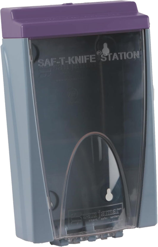 Knife Station,4 in Depth,Gray STK1008-1 Each