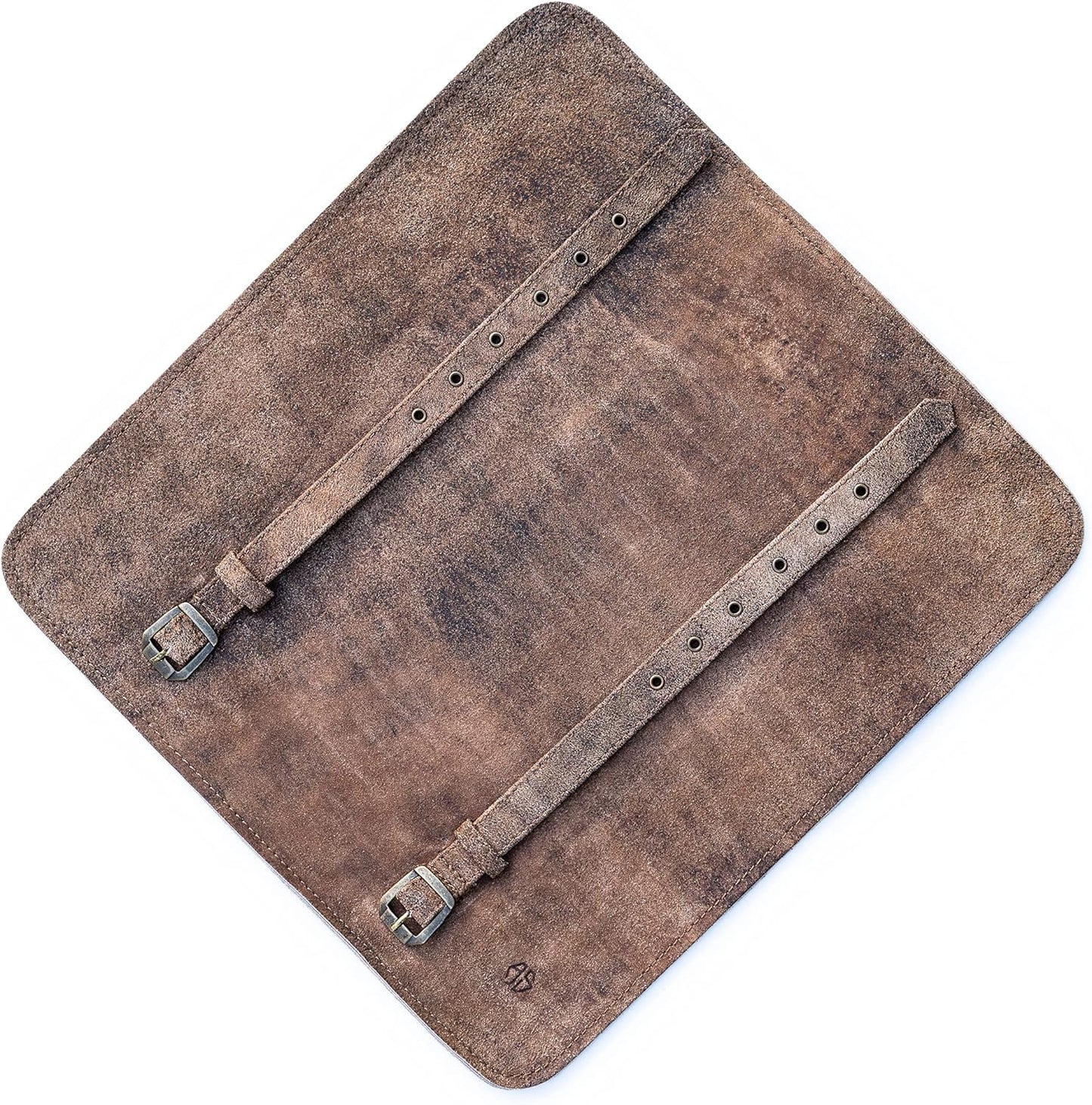 Knife Roll Bag Genuine Leather – Chef`s knife bag 7 slots – Leather Knife Case Sam