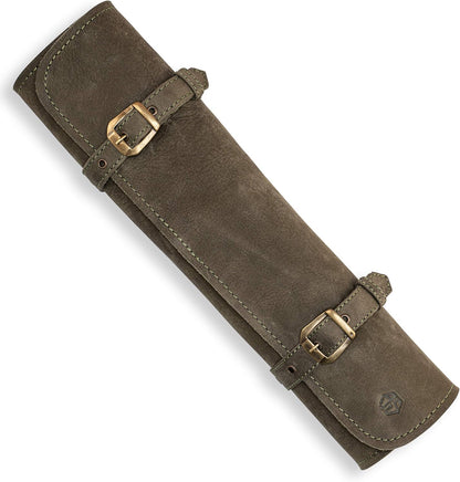 Knife Roll Bag Genuine Leather – Chef`s knife bag 7 slots – Leather Knife Case Sam