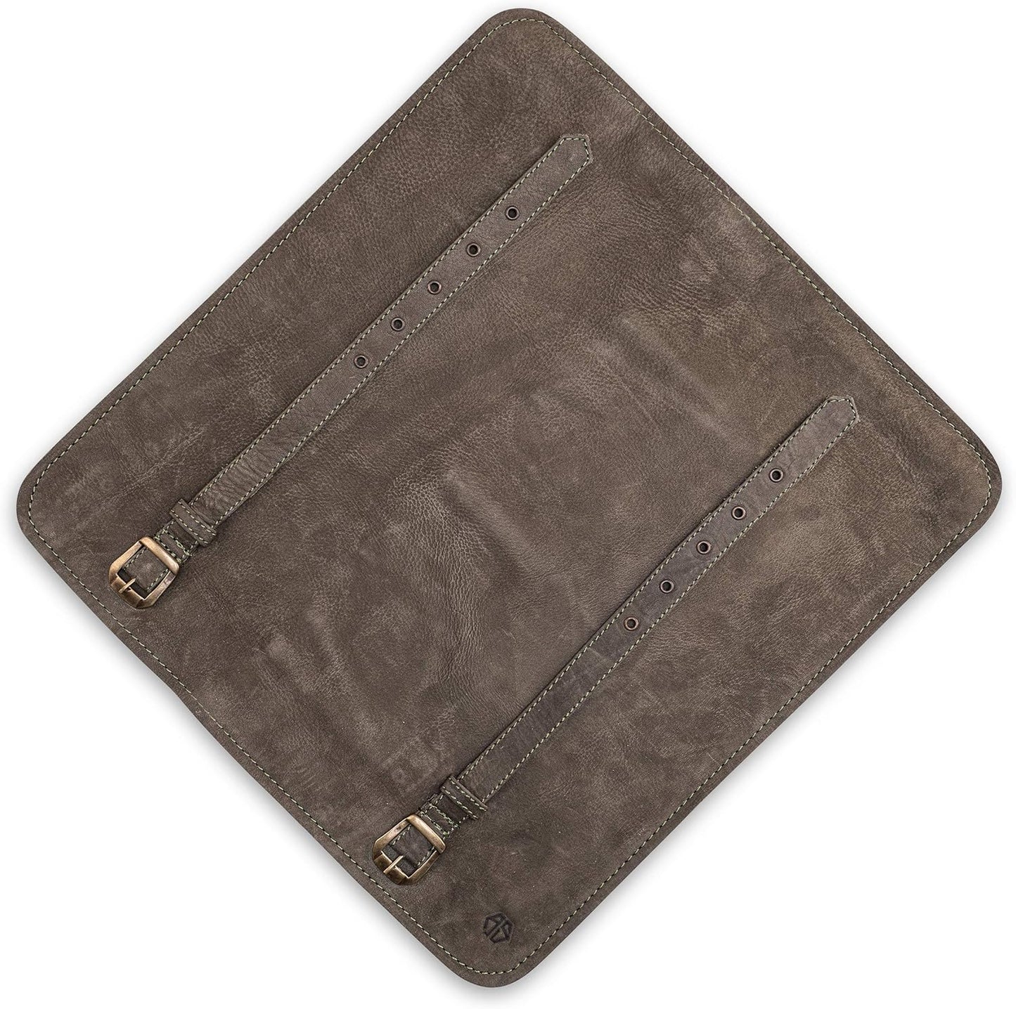 Knife Roll Bag Genuine Leather – Chef`s knife bag 7 slots – Leather Knife Case Sam