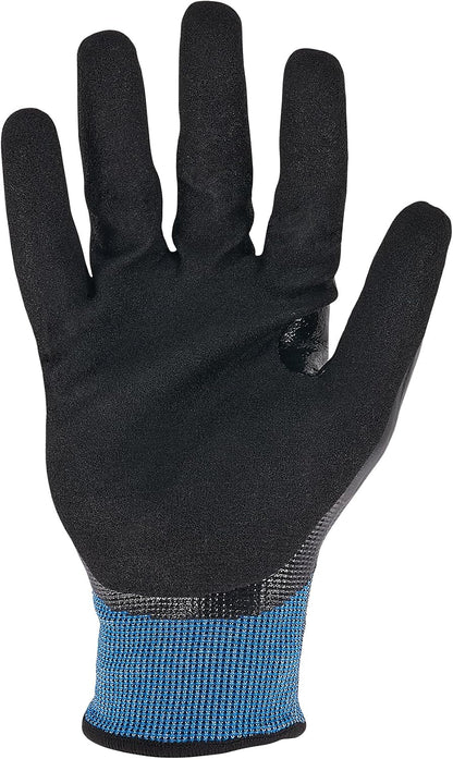 Unisex Proflex 7251 Fully Coated Nitrile Cut-resistant Gloves - Ansi/Isea 105-2016 A5, En 388 4x42d, Water-resistant, 21g
