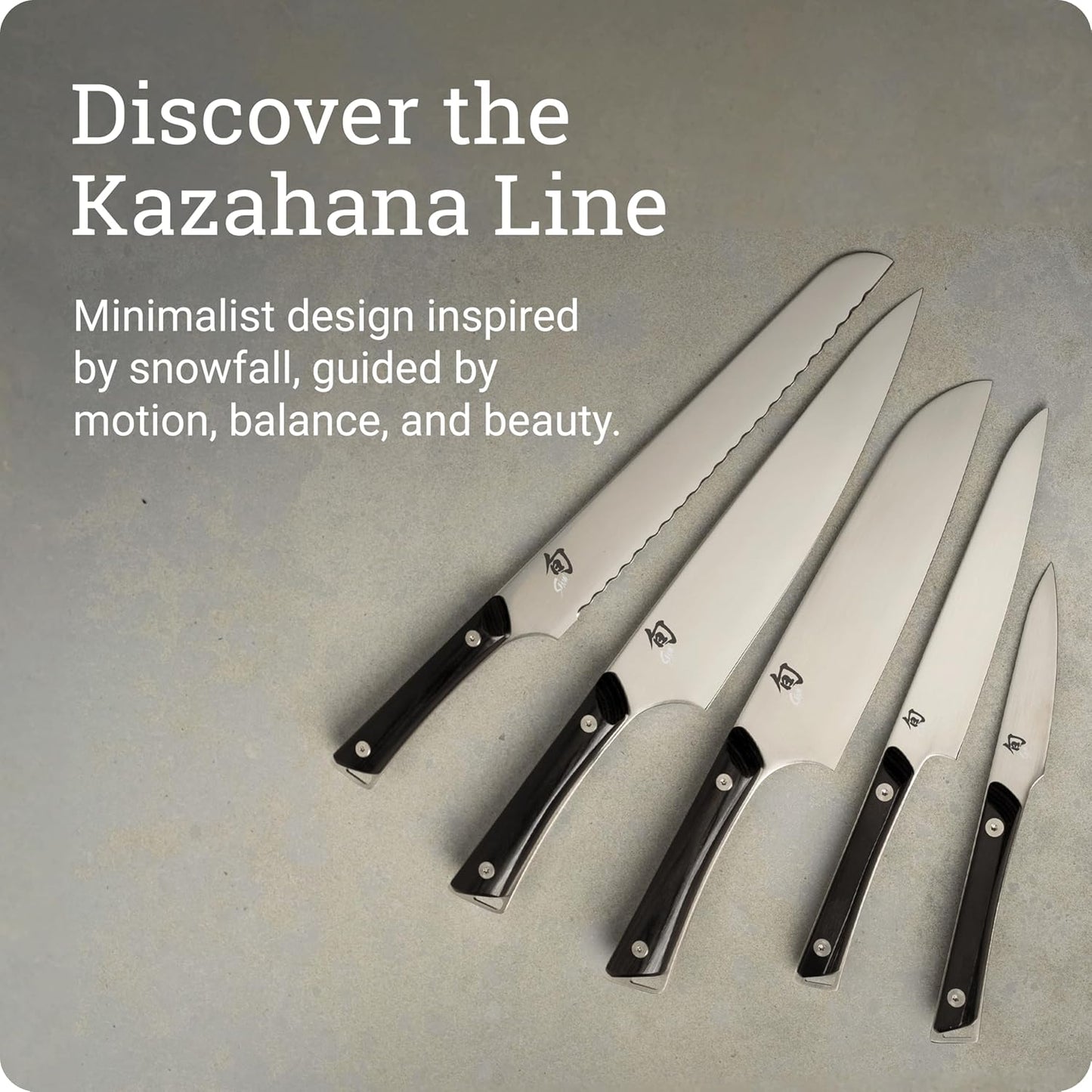 Kazahana 8" Chef’s Knife, Handcrafted Japanese Kitchen Knife, AUS10A Stainless Steel Blade, Pakkawood Handle, Gyuto-Style Chef Tool for Professional and Home Chefs | Handcrafted Japanese Kitchen Knife, AUS10A Stainless Steel Blade, Pakkawood Handle