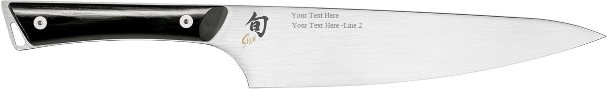 Kazahana 8" Chef’s Knife, Handcrafted Japanese Kitchen Knife, AUS10A Stainless Steel Blade, Pakkawood Handle, Gyuto-Style Chef Tool for Professional and Home Chefs | Handcrafted Japanese Kitchen Knife, AUS10A Stainless Steel Blade, Pakkawood Handle