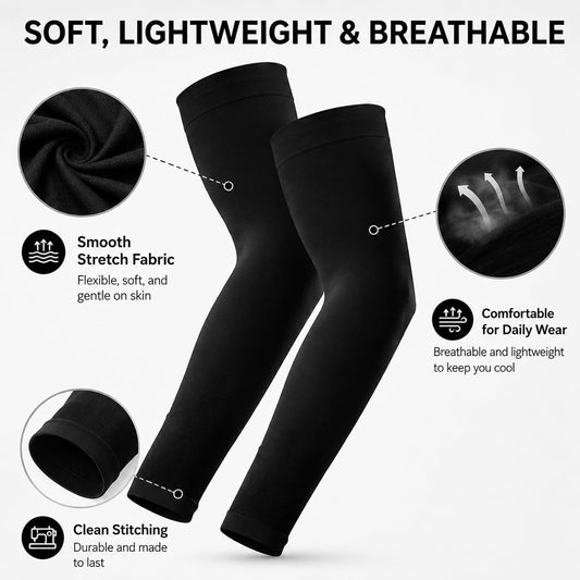 Arm sleeves for men Woman,Cooling UV Sun Protection sleeves to cover arms for women arm sleeve Outdoor Sports