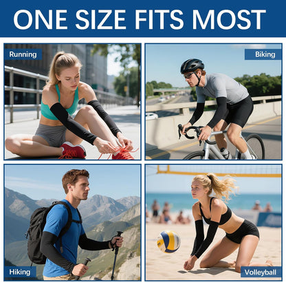 Arm sleeves for men Woman,Cooling UV Sun Protection sleeves to cover arms for women arm sleeve Outdoor Sports