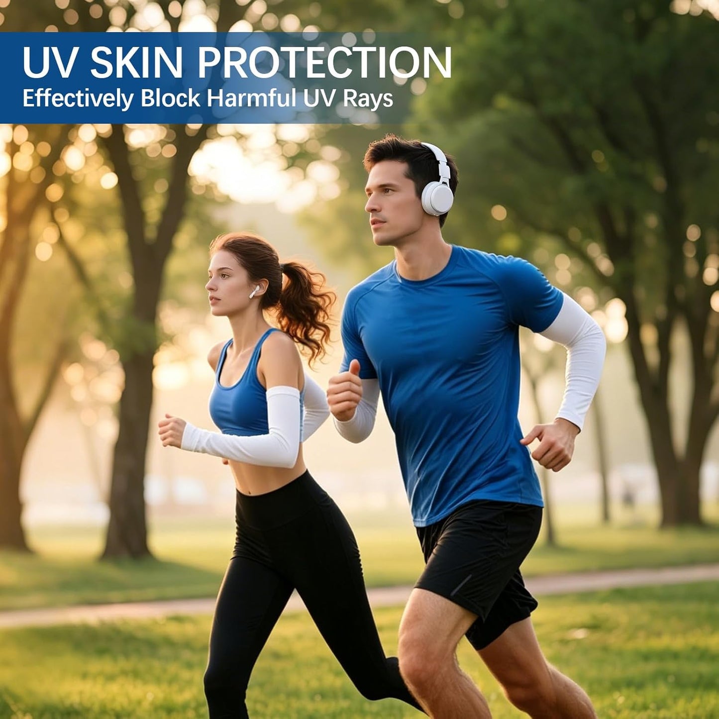 Arm sleeves for men Woman,Cooling UV Sun Protection sleeves to cover arms for women arm sleeve Outdoor Sports