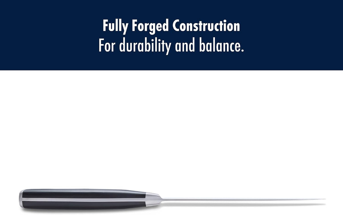 x EMERIL Lagasse The Nola Collection Razor-Sharp German 8-inch Chef's Knife,Made in Company-Owned German Factory with Special Formula Steel perfected for almost 300 Years, Dishwasher Safe
