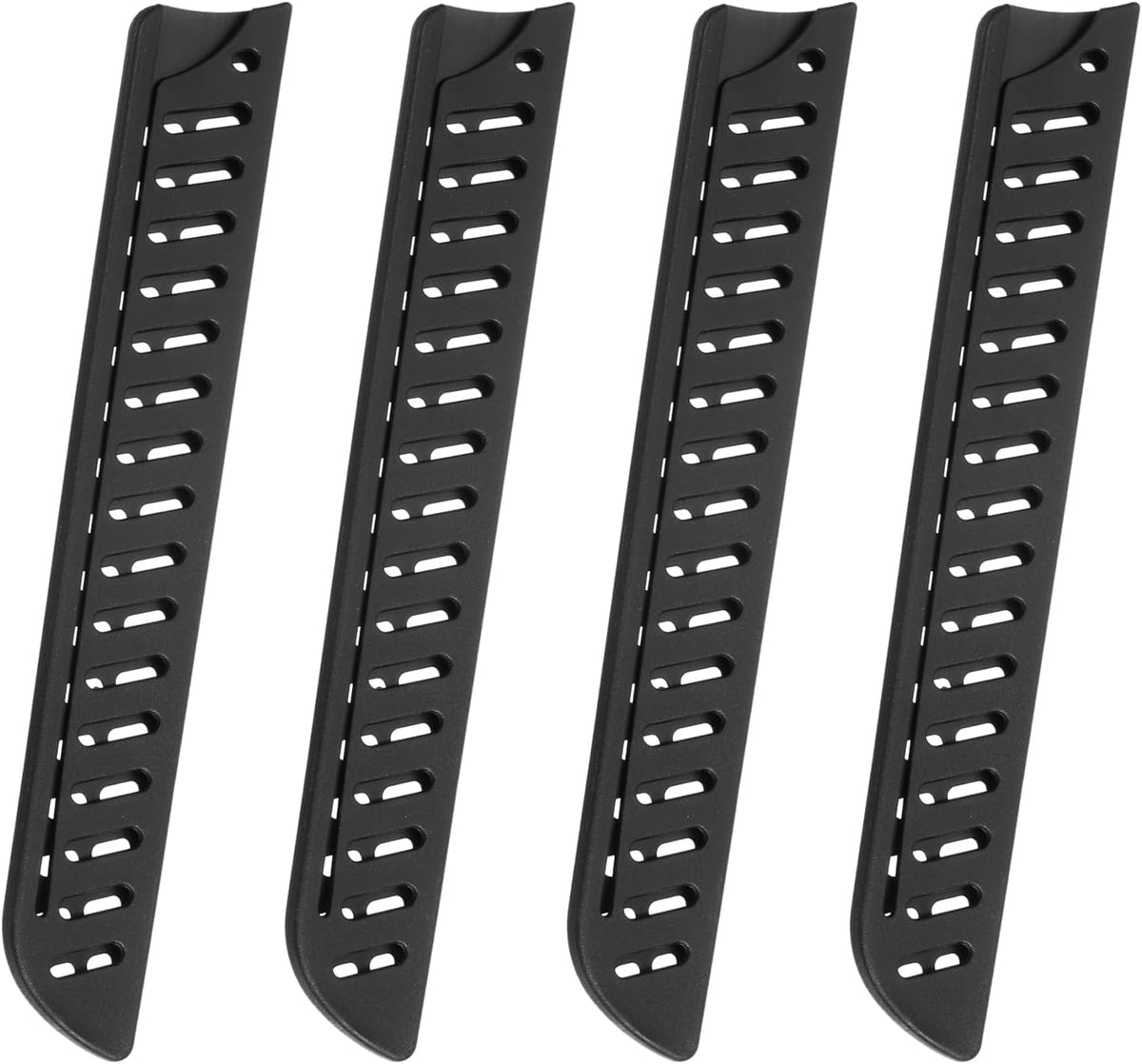 5Pcs Knife Cover Sleeves Blade Edge Guards for 8" Bread Knife Blade Edge Protector Cover Universal Knife Sheath for Kitchen, Black
