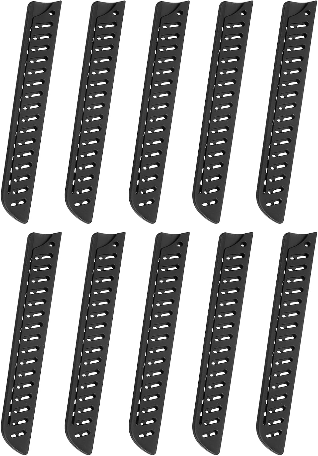 5Pcs Knife Cover Sleeves Blade Edge Guards for 8" Bread Knife Blade Edge Protector Cover Universal Knife Sheath for Kitchen, Black