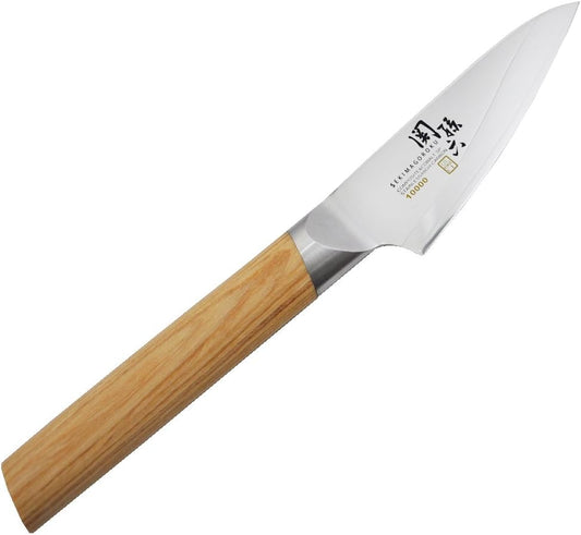 Seki Magoroku 10000CL Kitchen Knife, Petty Knife, 3.5 inches (90 mm), Made in Japan