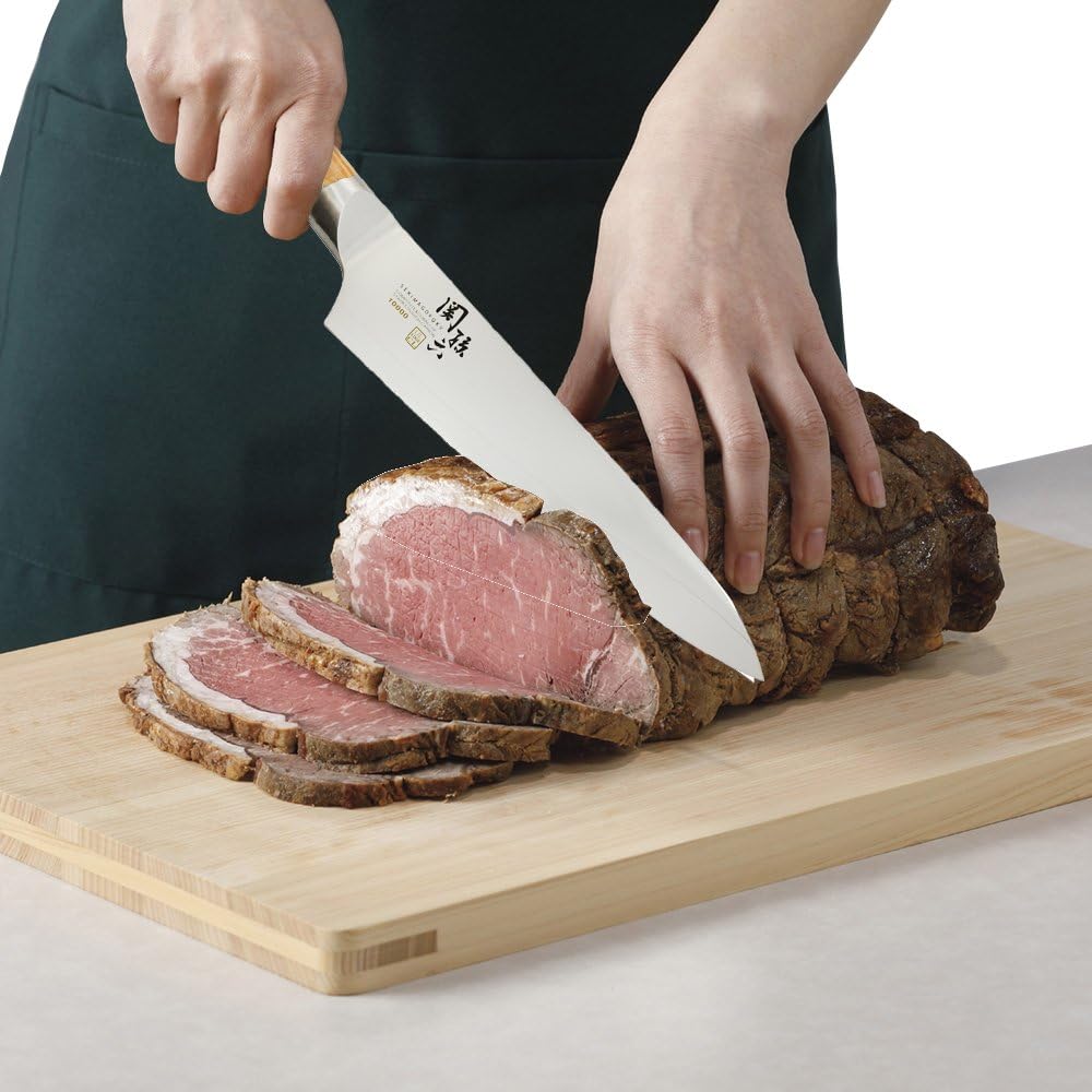 Seki Magoroku 10000CL Kitchen Knife, Petty Knife, 3.5 inches (90 mm), Made in Japan