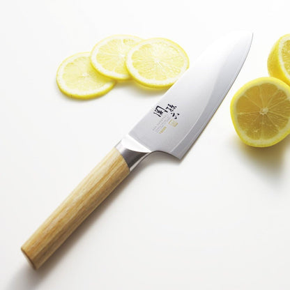 Seki Magoroku 10000CL Kitchen Knife, Petty Knife, 3.5 inches (90 mm), Made in Japan
