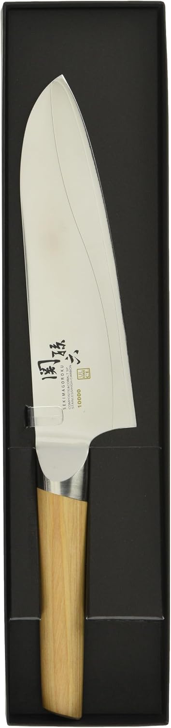 Seki Magoroku 10000CL Kitchen Knife, Petty Knife, 3.5 inches (90 mm), Made in Japan