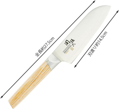 Seki Magoroku 10000CL Kitchen Knife, Petty Knife, 3.5 inches (90 mm), Made in Japan