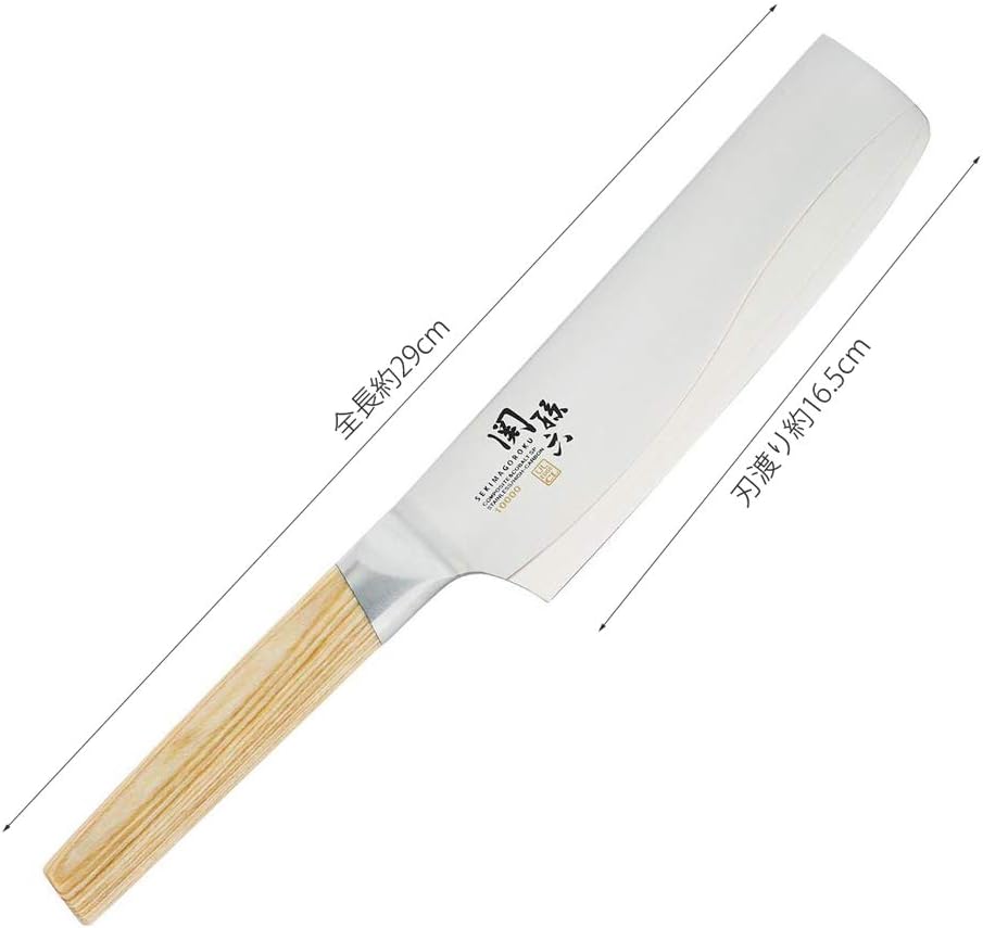 Seki Magoroku 10000CL Kitchen Knife, Petty Knife, 3.5 inches (90 mm), Made in Japan