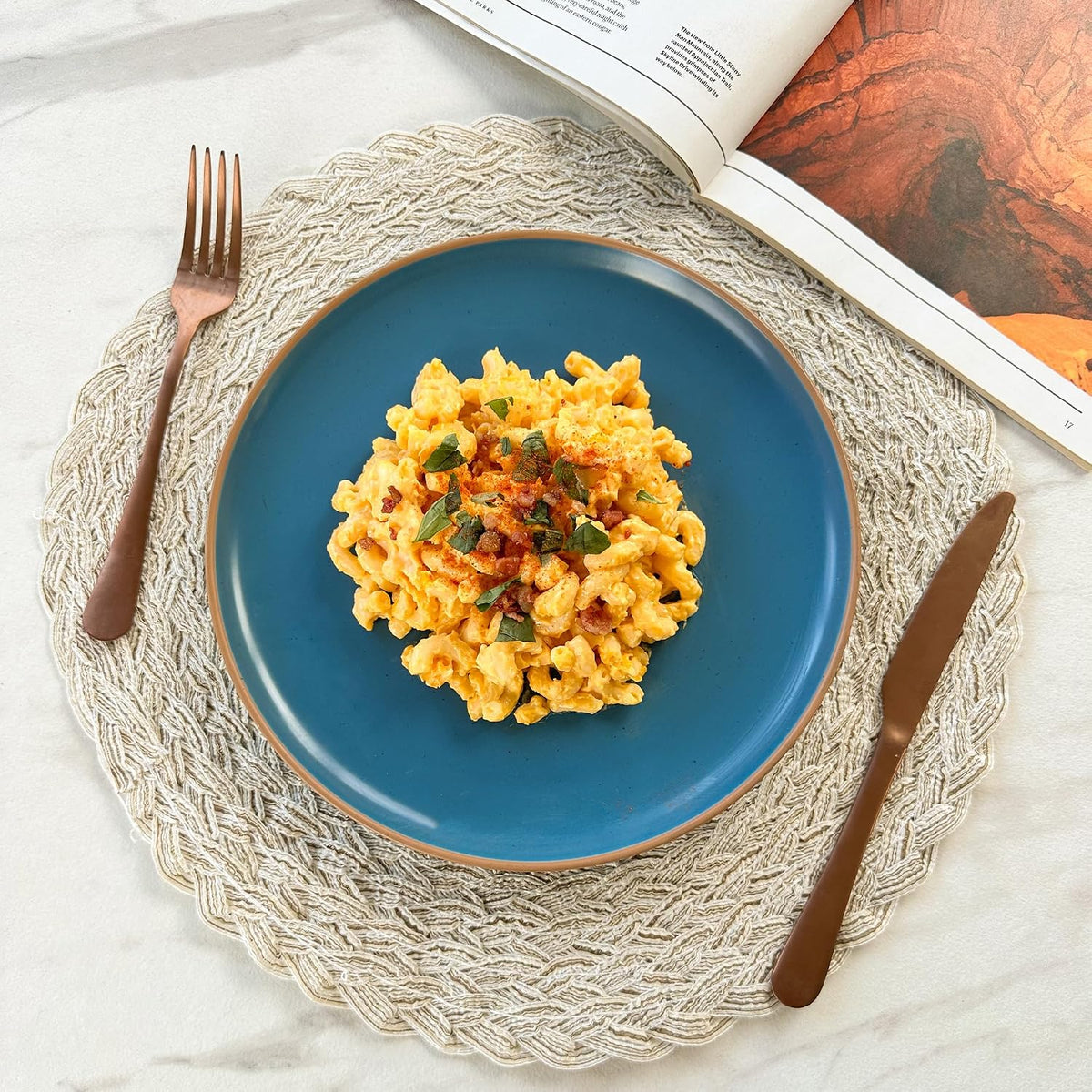 Ceramic Dinner Plates Set of 6, 10 inch Dish Set - Microwave, Oven, and Dishwasher Safe, Scratch Resistant, Modern Rustic Dinnerware- Kitchen Porcelain Serving Dishes - Vanilla White