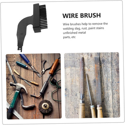 Rust Removing Brush Tool for Saber Saw Electric Nylon Cleaning Brush for Rust Removal Tile and Floor Mud Cleaning Easy to Install Compatible Reciprocating Saws