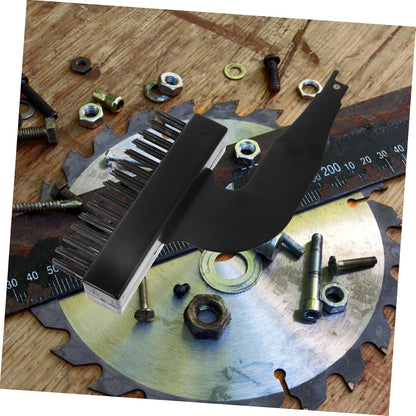 Rust Removing Brush Tool for Saber Saw Electric Nylon Cleaning Brush for Rust Removal Tile and Floor Mud Cleaning Easy to Install Compatible Reciprocating Saws