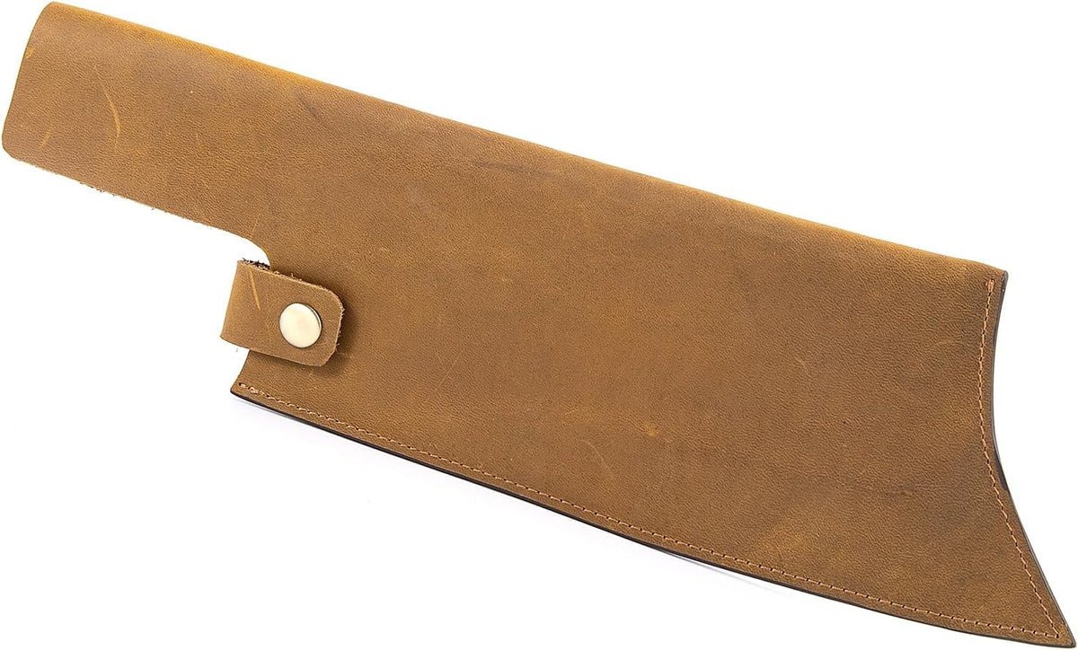 Leather Sheath for 8 Inch Boning Knife, for belt Knife Holster belt, Knife Scabbard Cover, Shop Knife Sheath Knives Sleeves Case Edge Guards Blade Protectors for Outdoor Camping