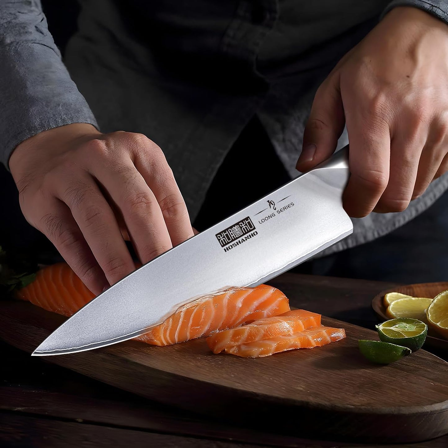 16PCS Knife Set, Ultra Sharp Japanese Kitchen Knife Set with Block | Japanese High Carbon Stainless Steel Cooking Knife set, Multipurpose Chef Knives Set with Sharpener, Ergonomic Handle, Gifts