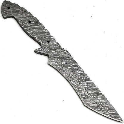 Custom Handmade Damascus Steel Blank Blade Nakiri Knife 8914