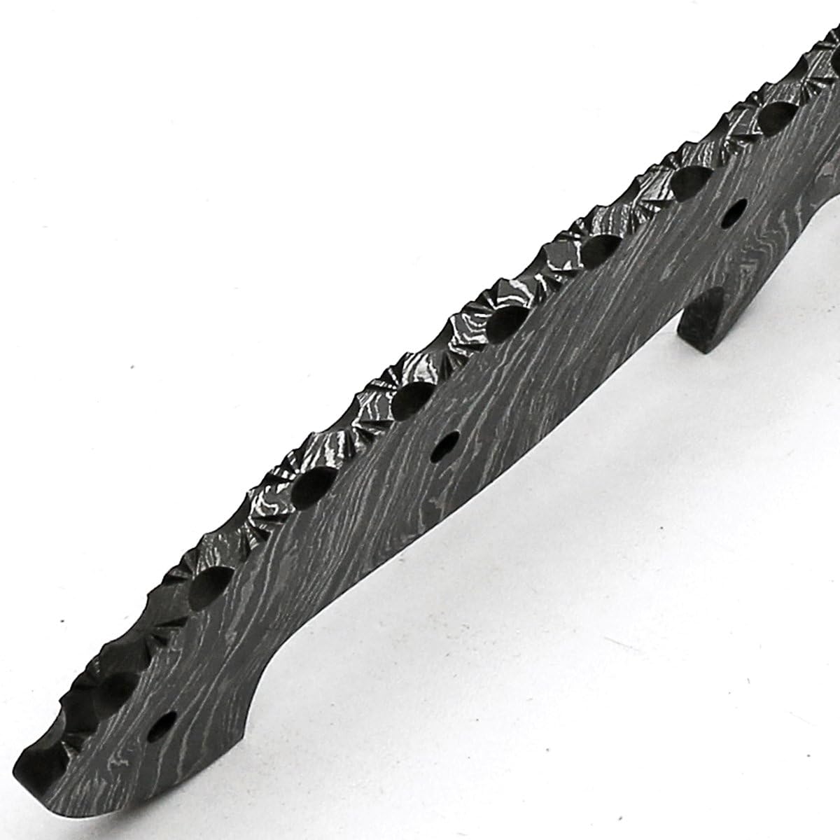 Custom Handmade Damascus Steel Blank Blade Nakiri Knife 8914