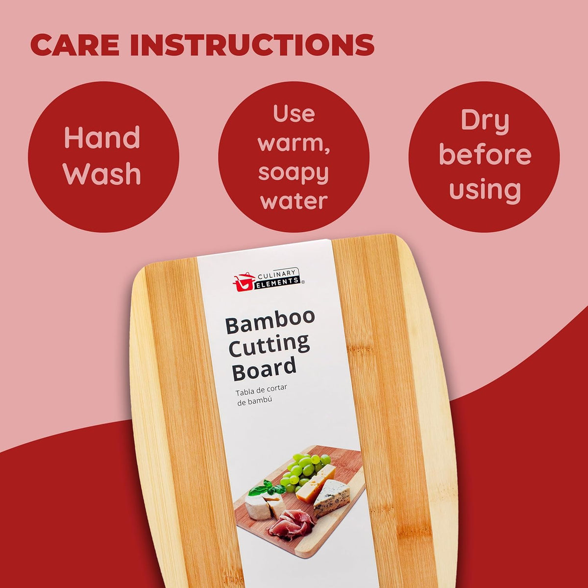 Mini Bamboo Cutting Board – 6 x 9 Inch Small Cutting Board for Easy Storage | Perfect Bar Prep Board for Garnishes, Snacks & Quick Kitchen Tasks | Compact, Durable, Sustainable Bamboo