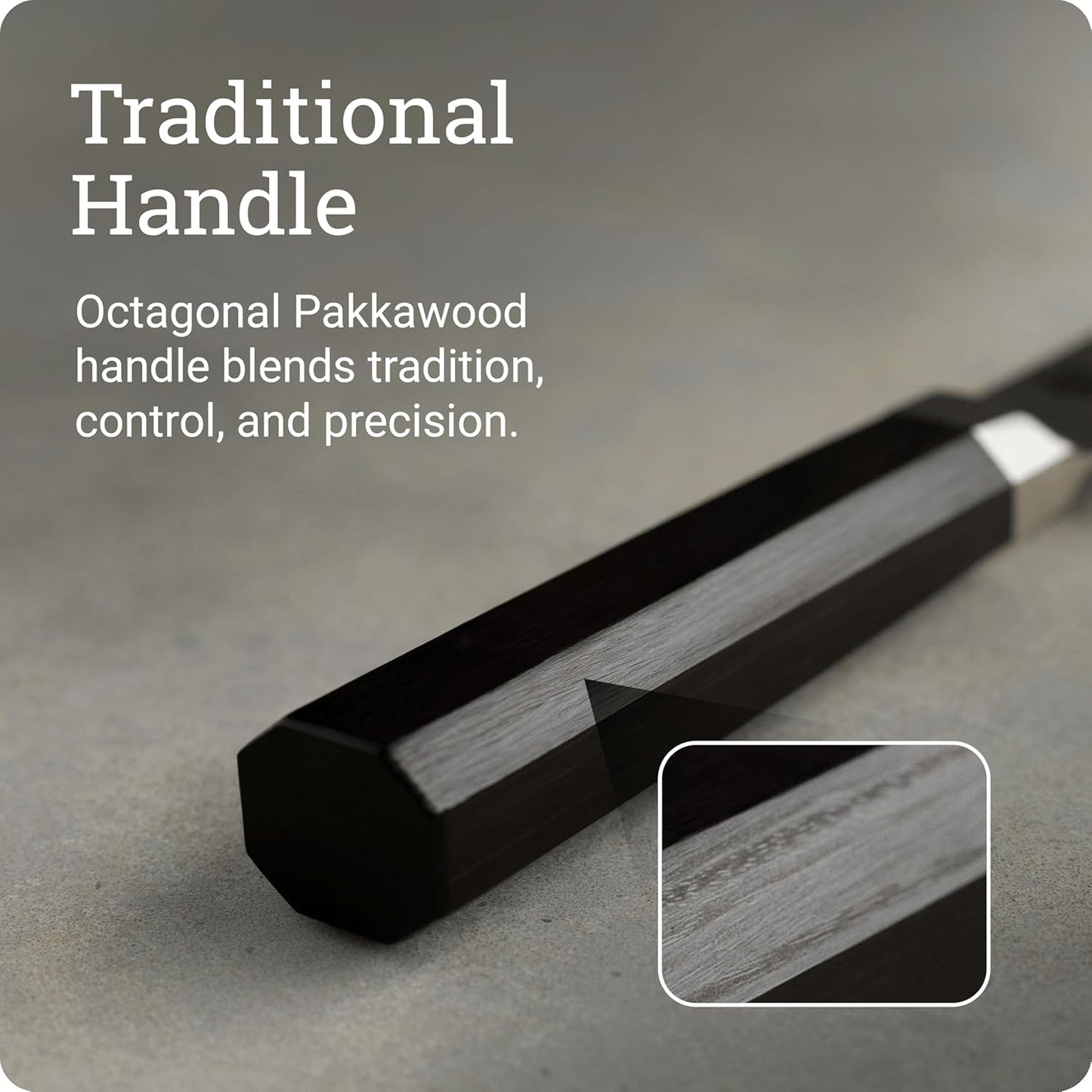 Dual Core 6" Utility/Butchery Knife, Handcrafted Japanese Kitchen Knife, VG10 and VG2 Damascus Steel Blade, Pakkawood Handle, Precision and Sharpness for Professional and Home Chefs