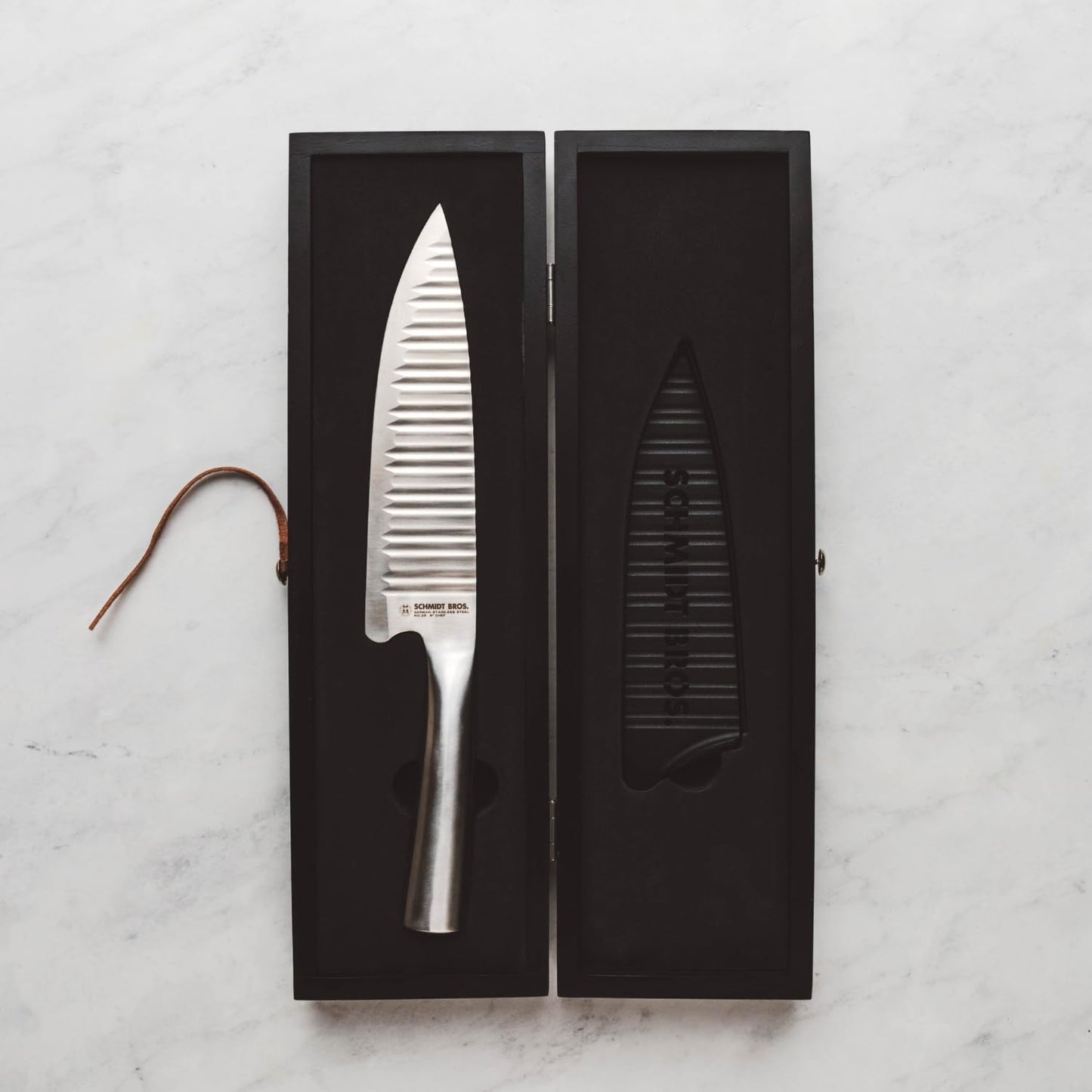 . Evolution 7" Nakiri Knife, High-Carbon German Stainless Steel Cutlery in a Wood Gift Box