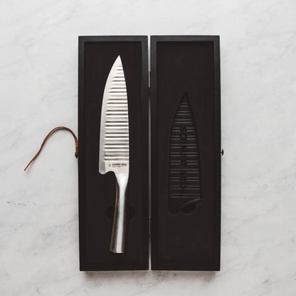 . Evolution 7" Nakiri Knife, High-Carbon German Stainless Steel Cutlery in a Wood Gift Box