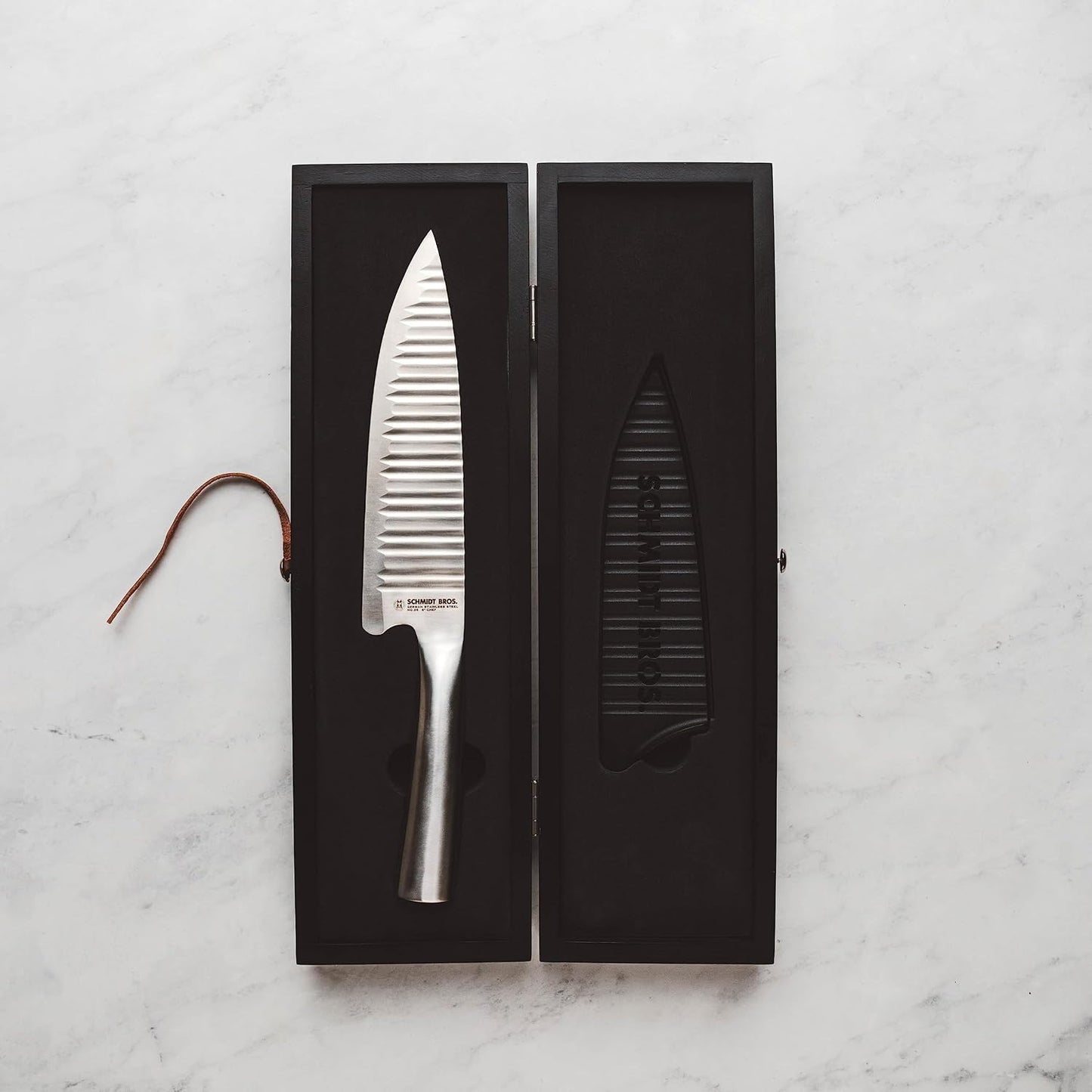 . Evolution 7" Nakiri Knife, High-Carbon German Stainless Steel Cutlery in a Wood Gift Box