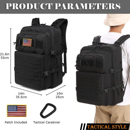 Chef Knife Backpack for Men Professional Chef Knife Bag with 30+ Pockets | Tactical Chef Storage Bag for Professional Culinary Apprentice, for Knives and Tools, 17.3inch Laptop