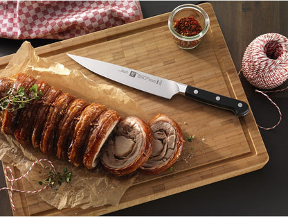Pro 8-inch Razor-Sharp German Carving Knife, Made in Company-Owned German Factory with Special Formula Steel perfected for almost 300 Years, Dishwasher Safe