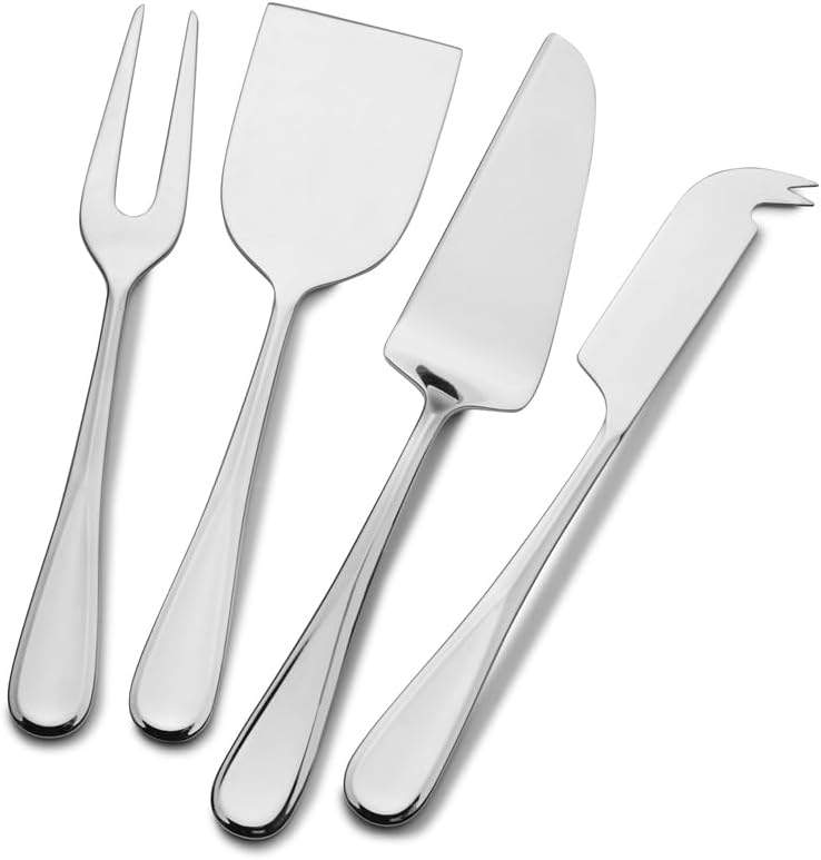 Bravo 18/10 Stainless Steel 4pc. Cheese Set