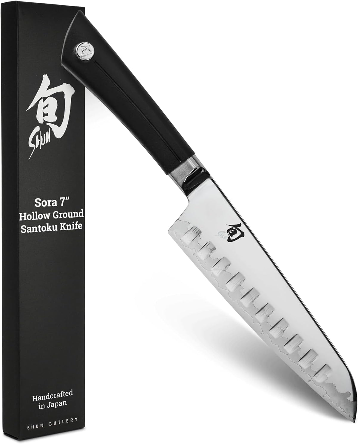 Sora 7" Hollow Ground Santoku Knife