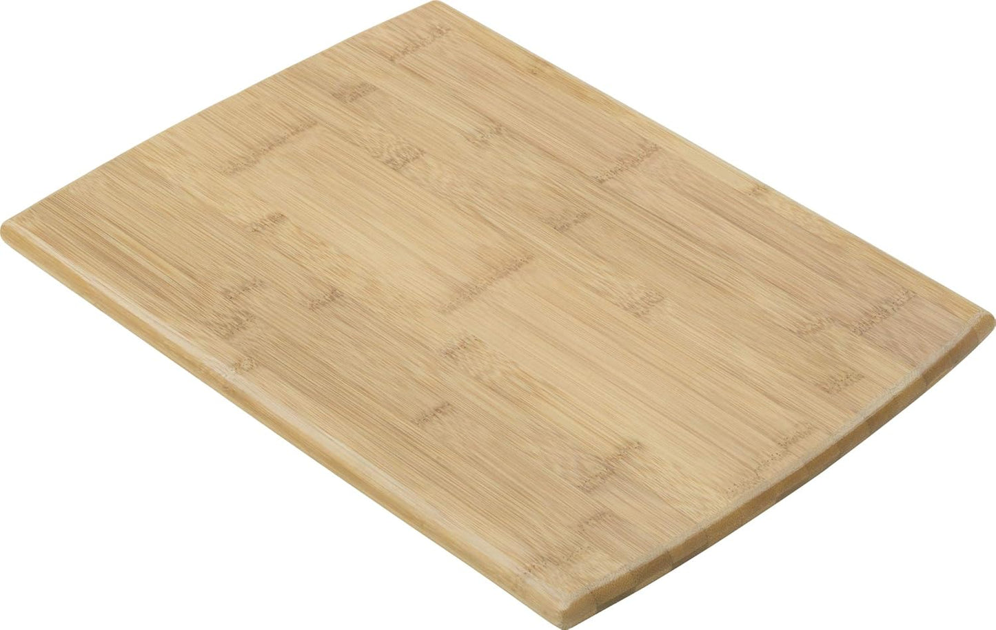 Everyday 10" x 14" Bamboo Cutting Board, Durable Edge-Grain Wood, Moisture-Resistant, Knife-Friendly, Wooden Chopping Board for Kitchen, Low-Maintenance, Natural Bamboo