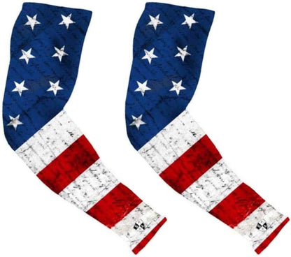 S A Soul of Adventure Compression Arm Sleeve UV 30+ Sun Protection, Moisture Wicking, 4-Way Stretch