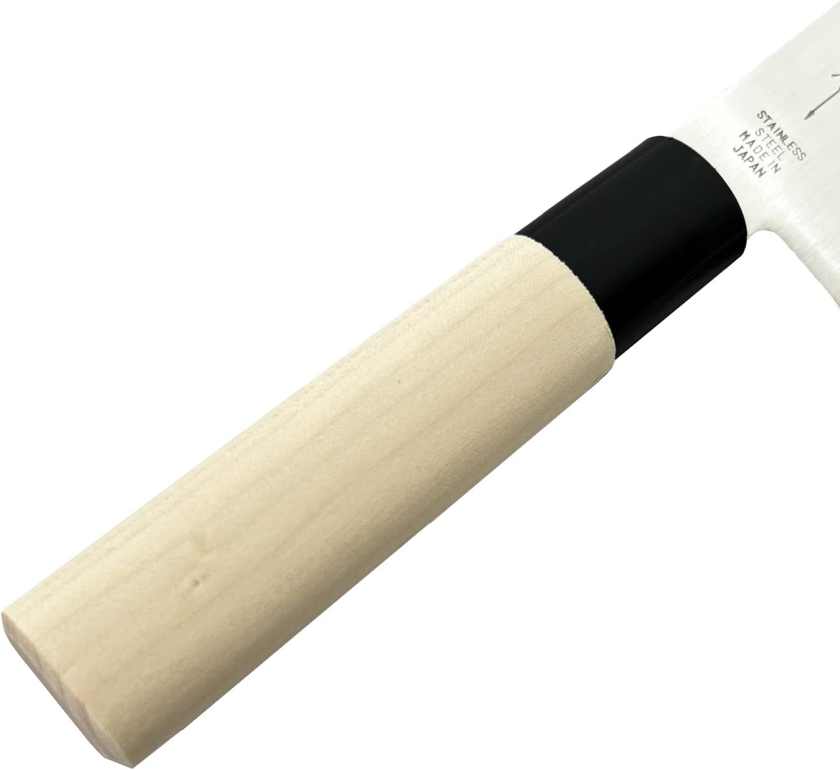 Seki Tsubazo Deba Knife 5.9-inch Blade and Japanese Painting Cloth Set, Japanese Chef Knife for Fish and Meats, Stainless Steel Blade & Genuine Wooden Handle